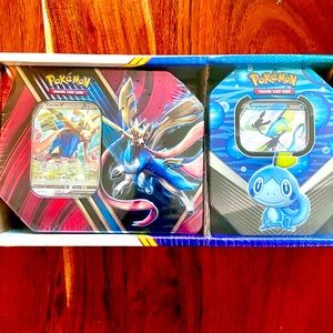 Pokémon card tin 2 pack New in package